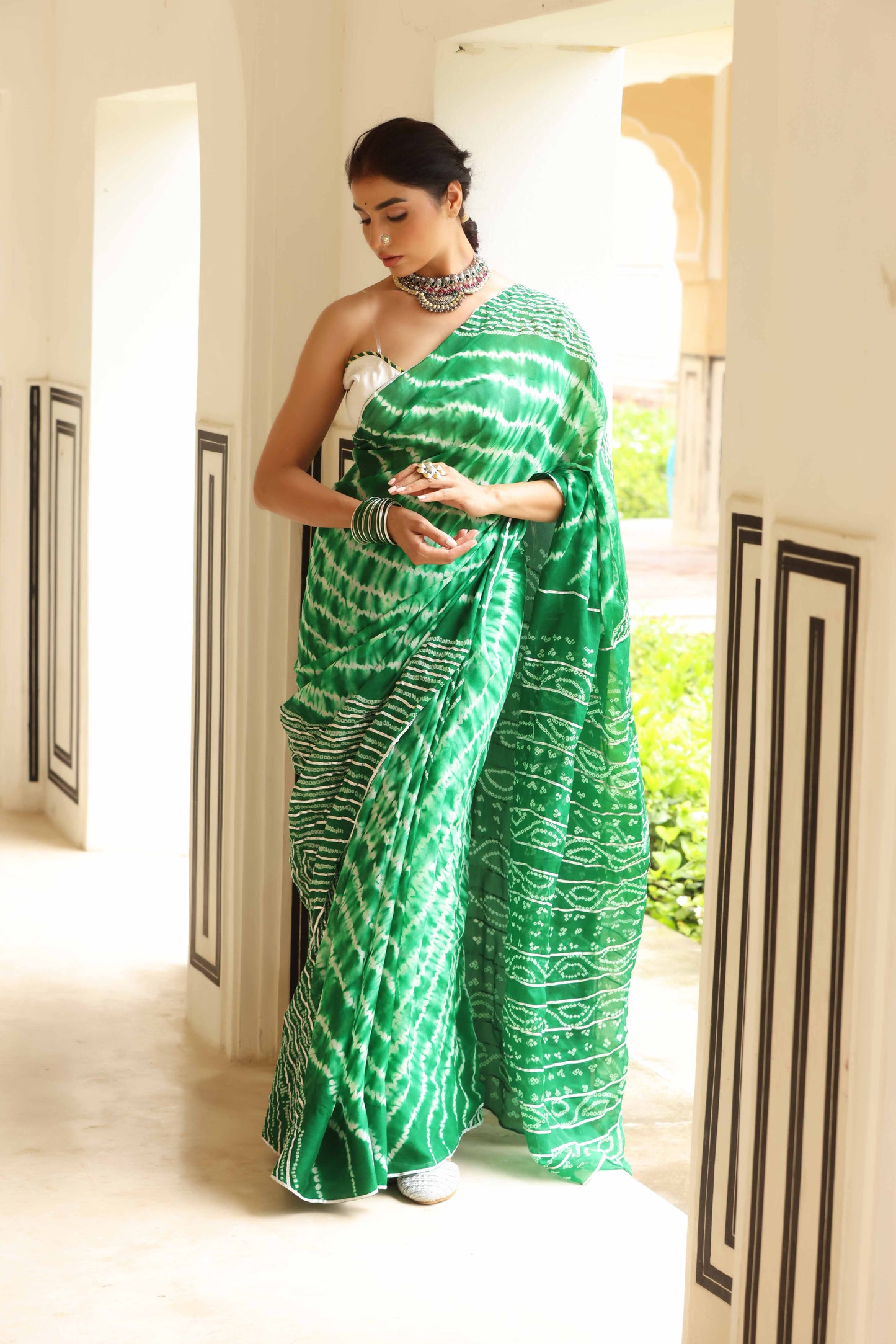 Kajri Gota Saree