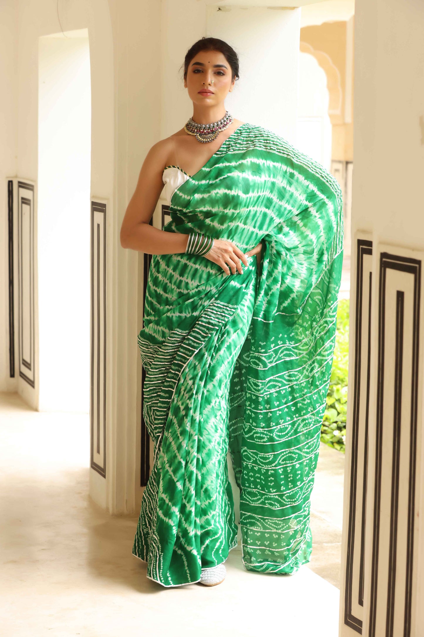 Kajri Gota Saree