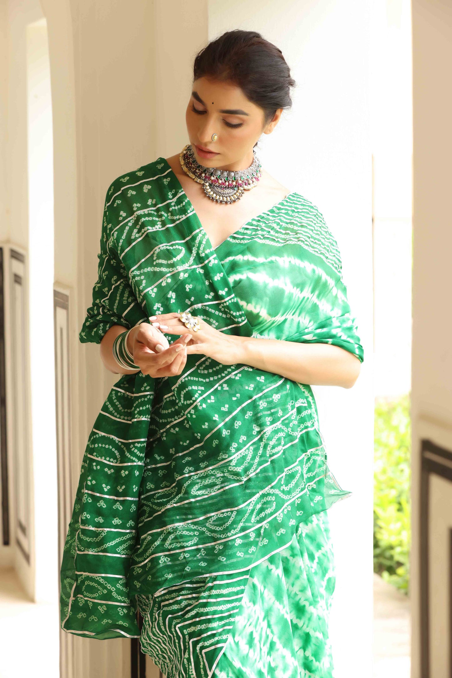 Kajri Gota Saree