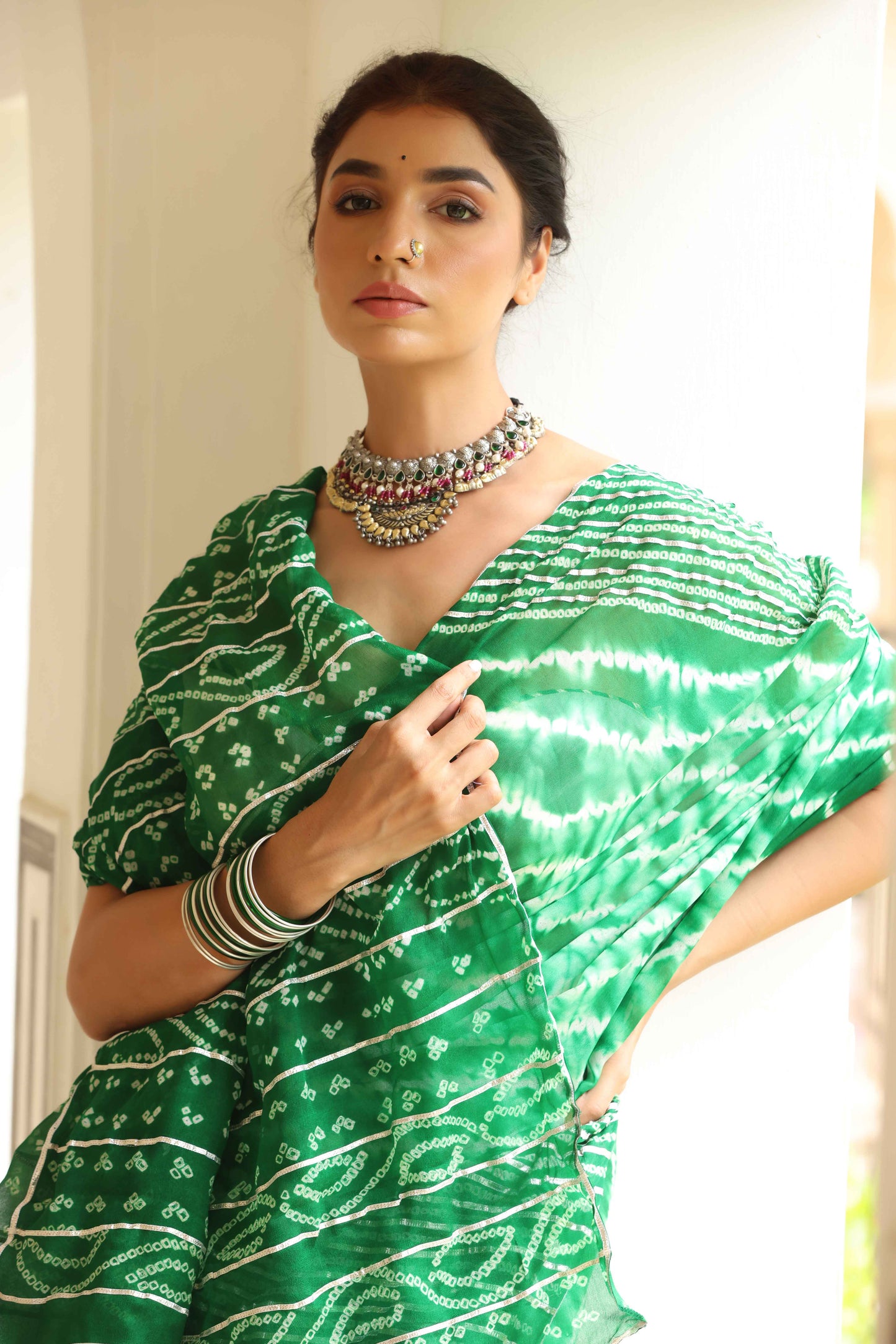 Kajri Gota Saree