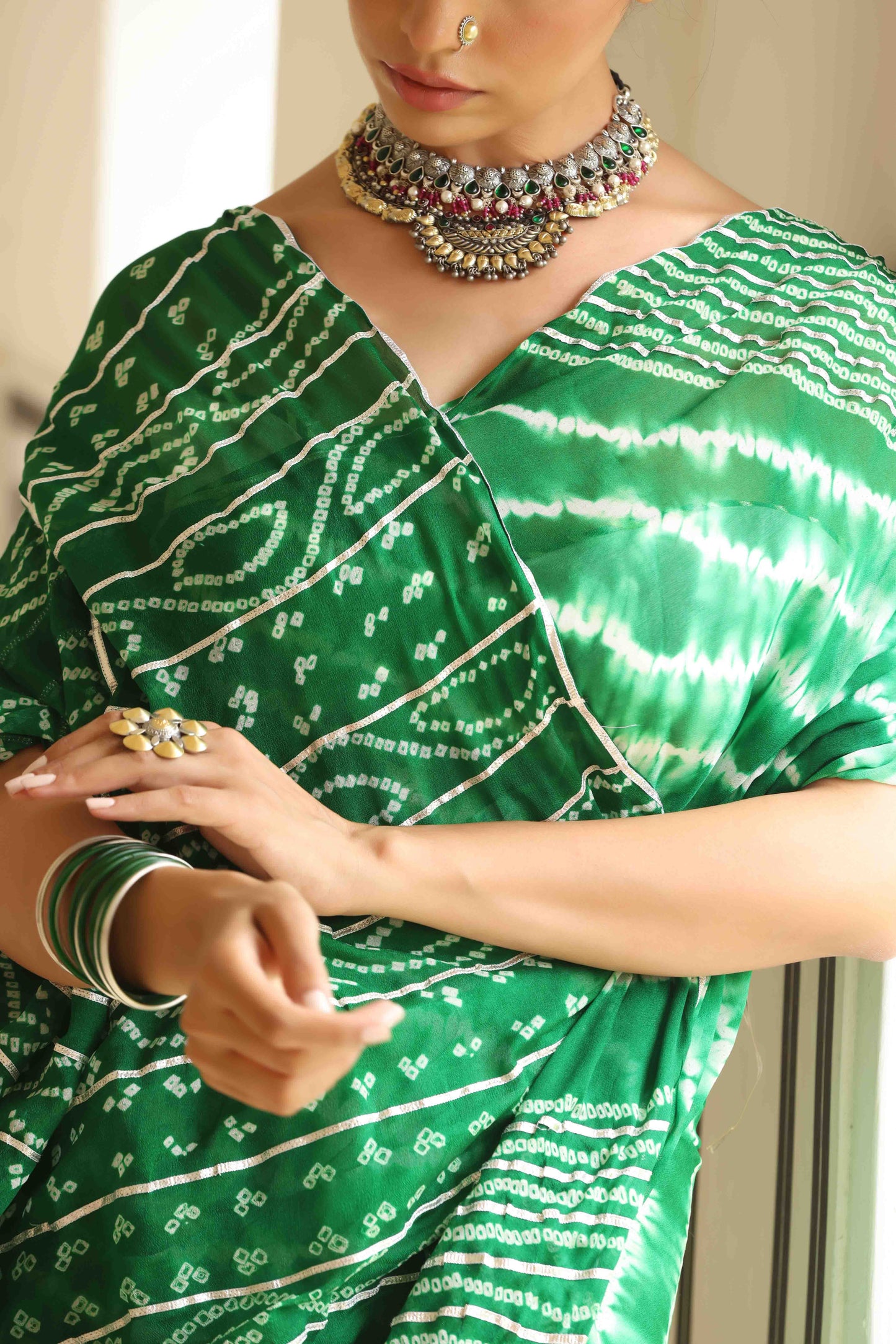 Kajri Gota Saree