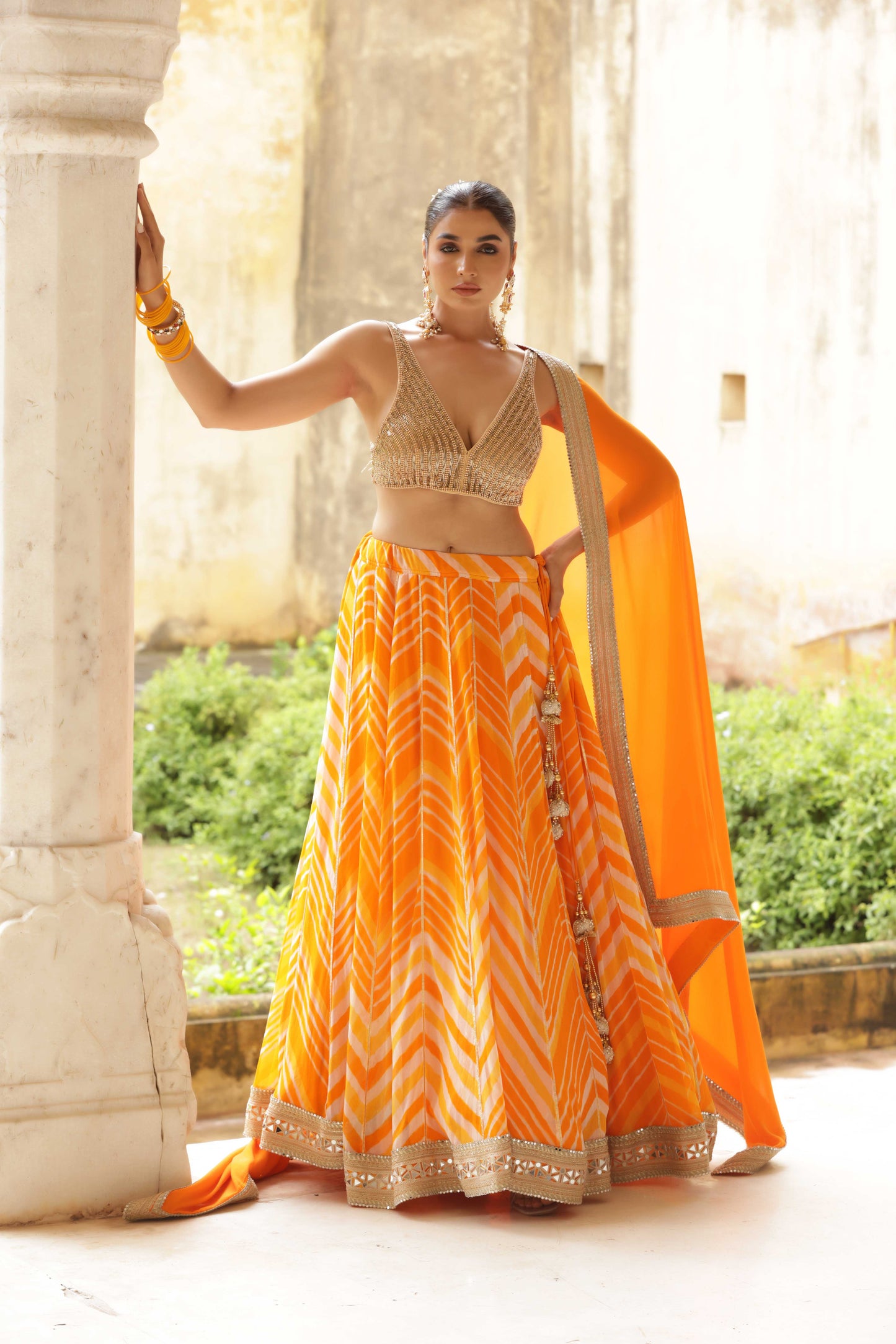 The Elara Lehenga