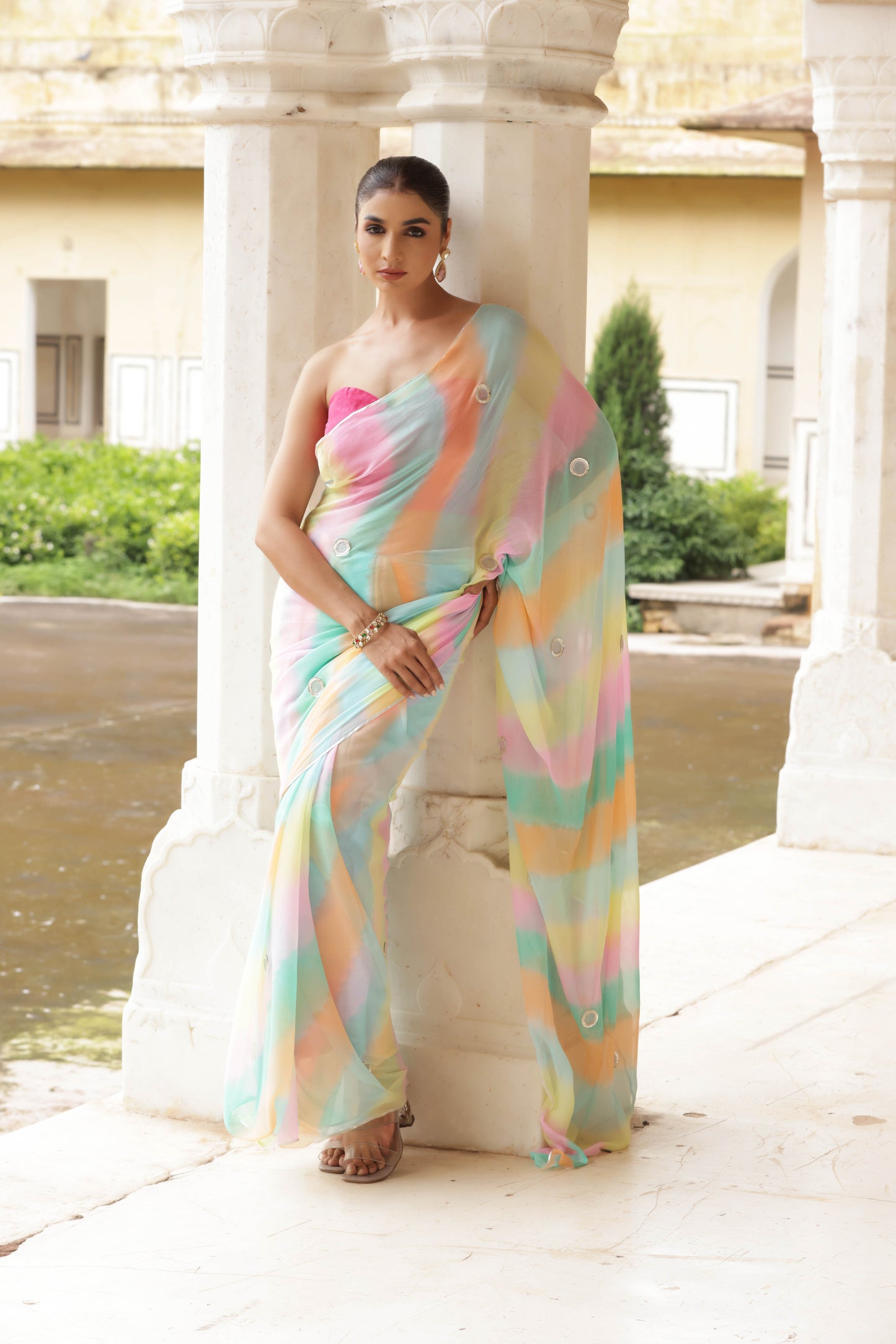 Pastel Hues Saree