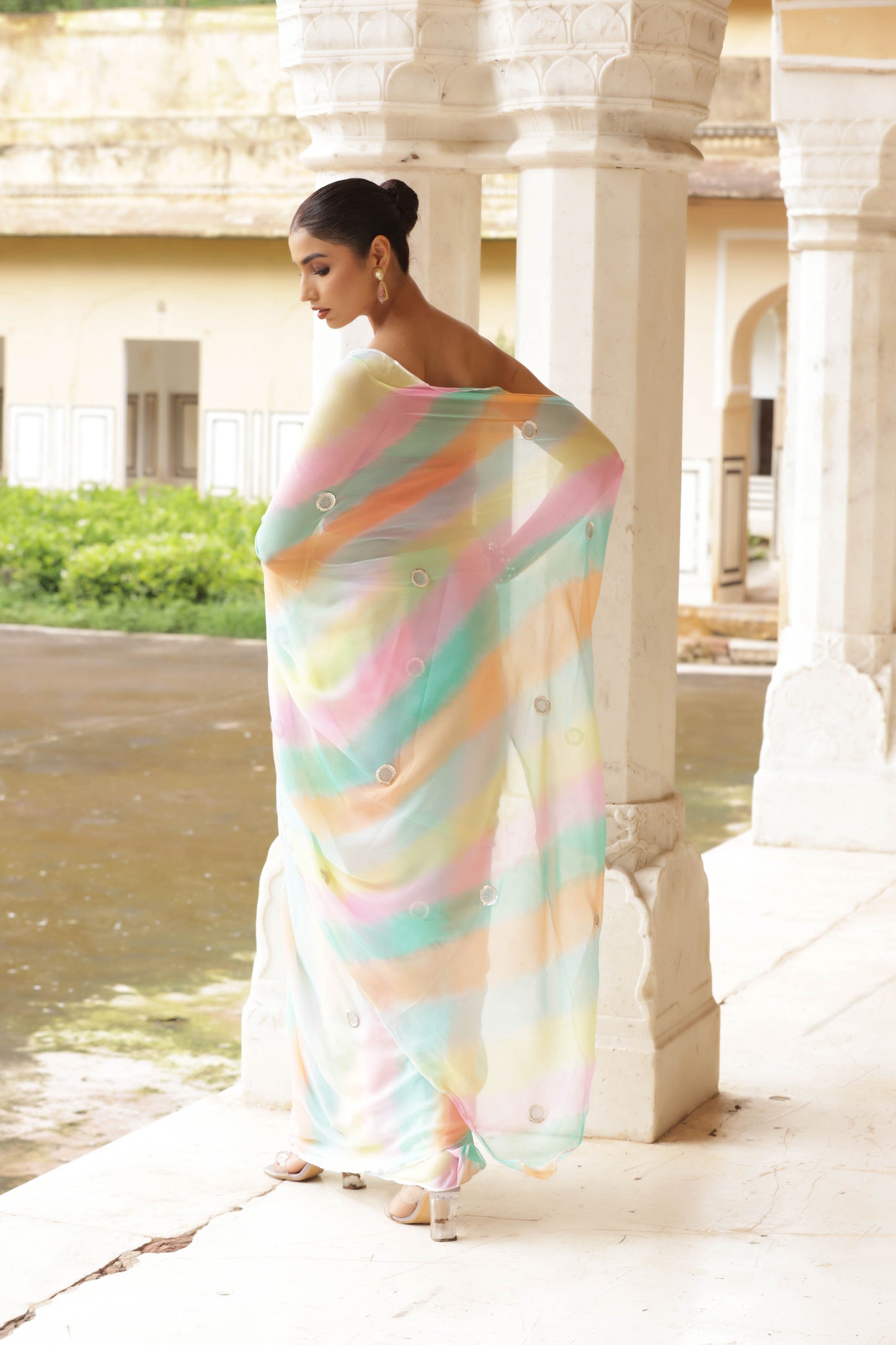 Pastel Hues Saree