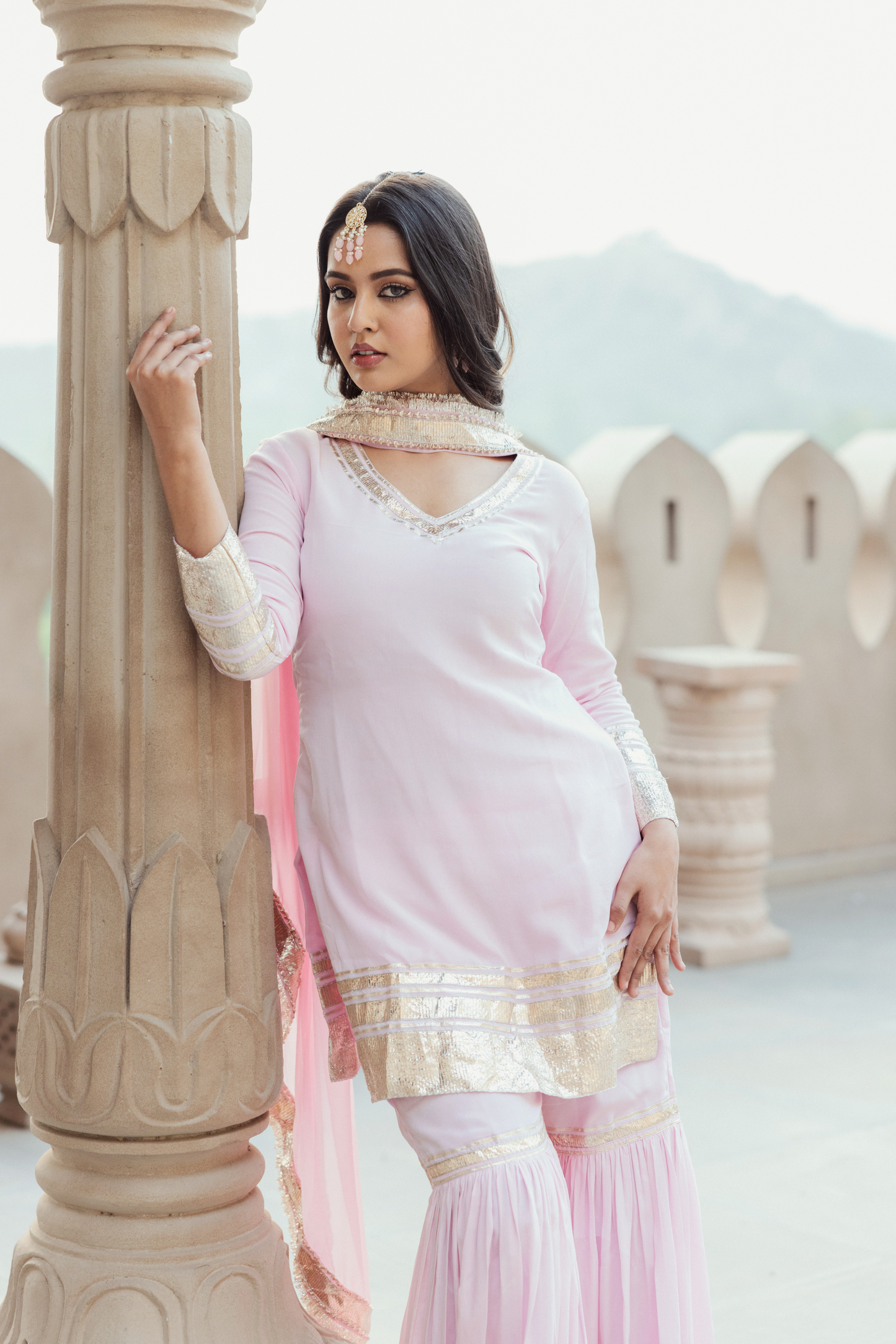 Nayra In Pink Sarara
