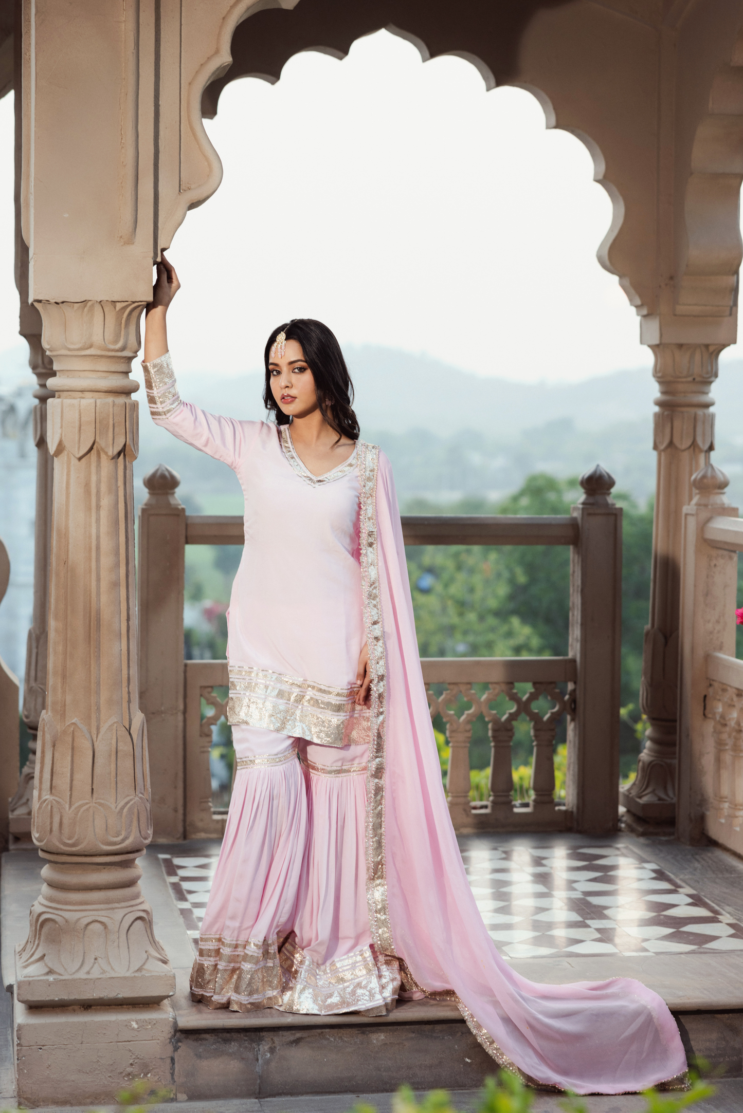 Nayra In Pink Sarara