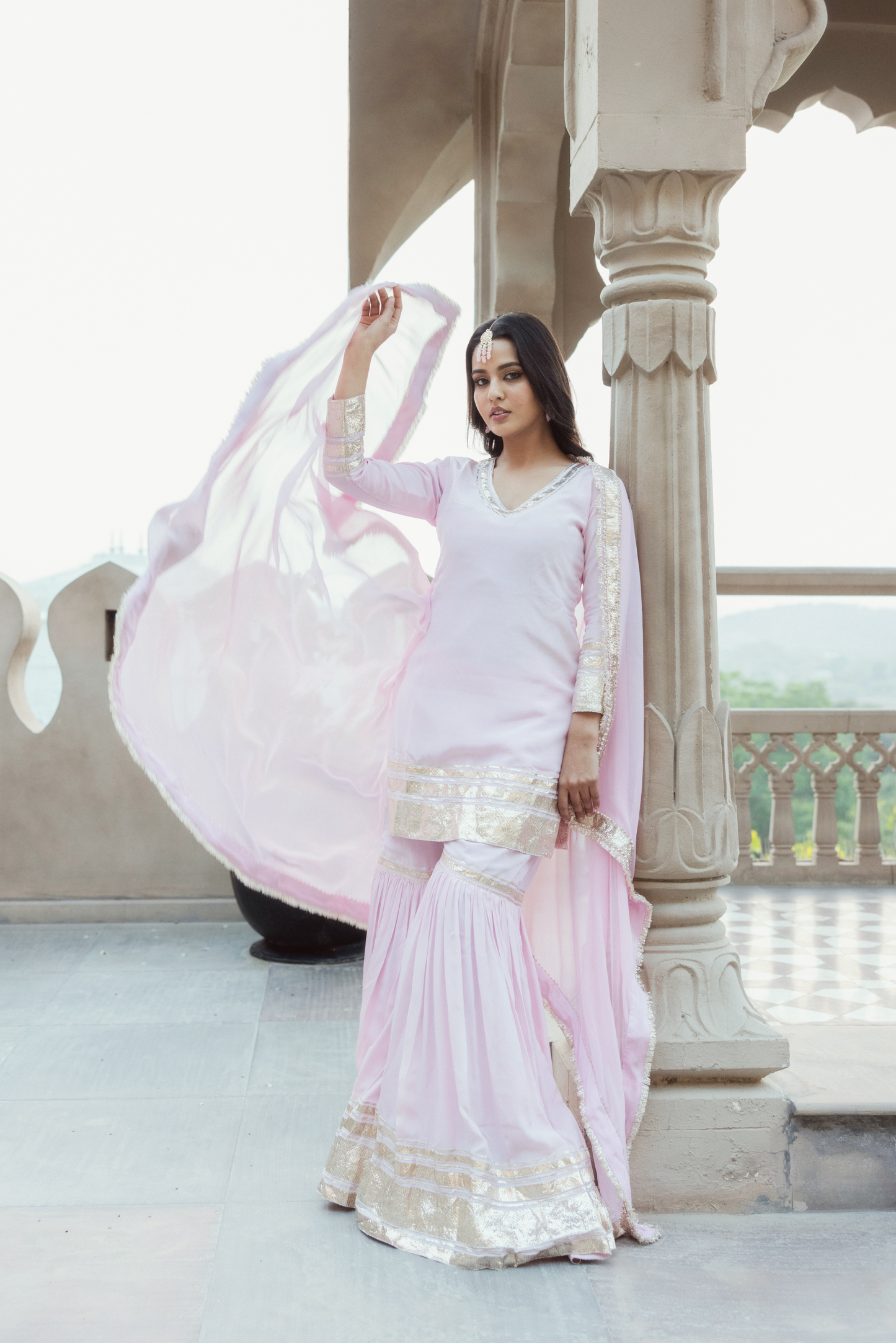 Nayra In Pink Sarara