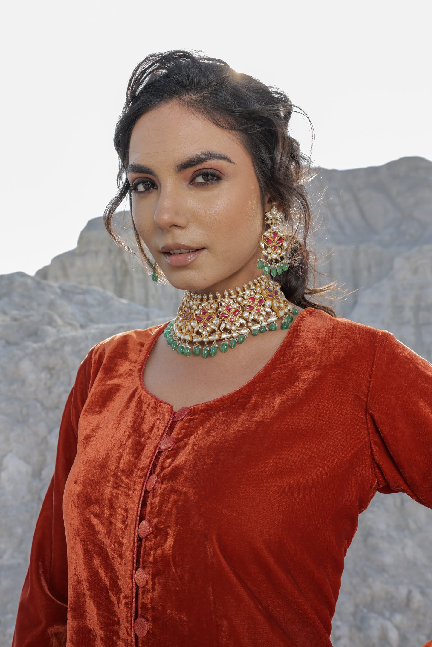 Sienna Velvet Sharara