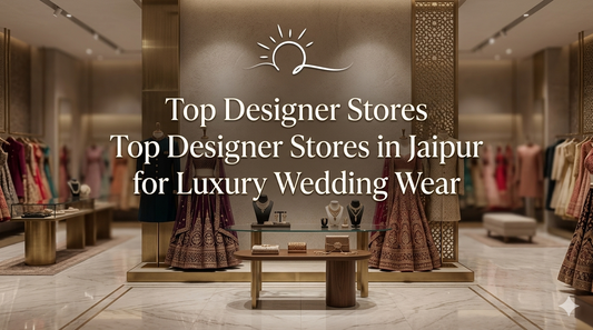 Top Designer Stores in Jaipur for Luxury Wedding Wear