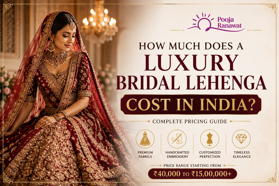 How Much Does a Luxury Bridal Lehenga Cost in India? A Complete Pricing Guide