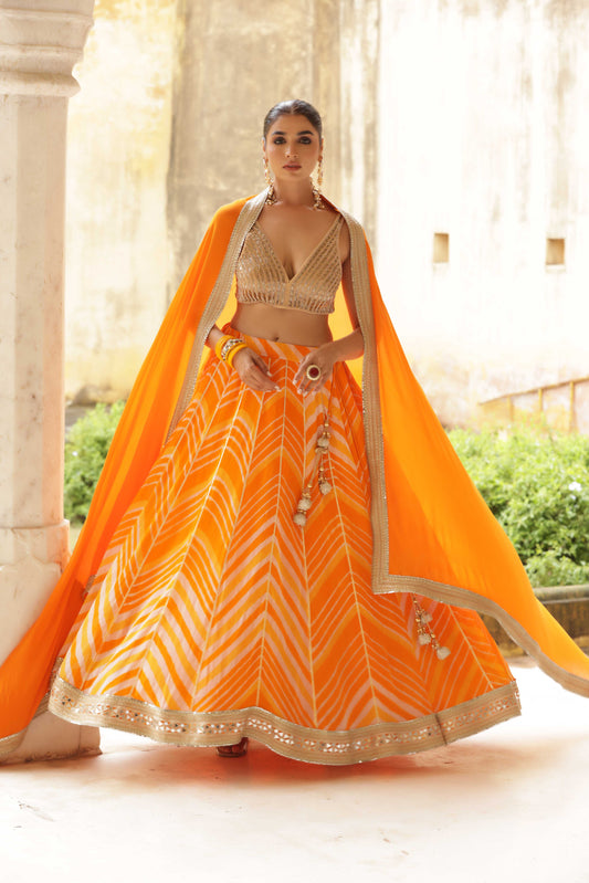 The Elara Lehenga