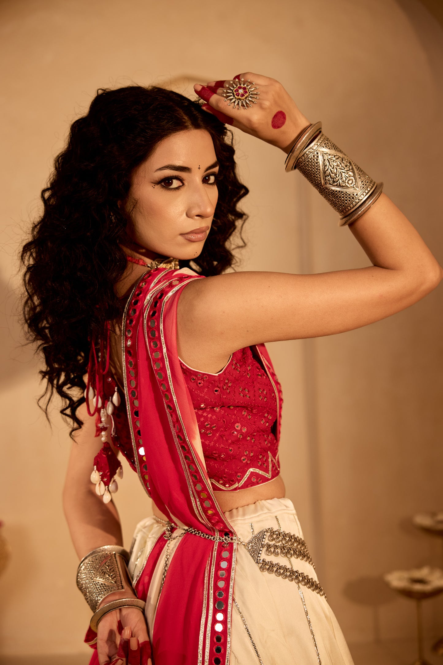 Cream Radiance Lehenga