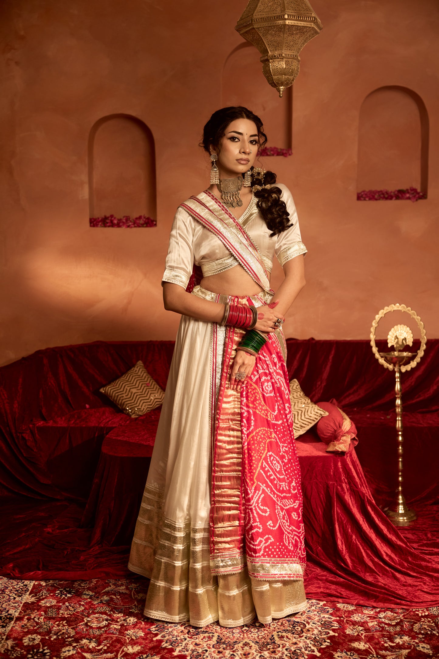 Flared Glow Lehenga