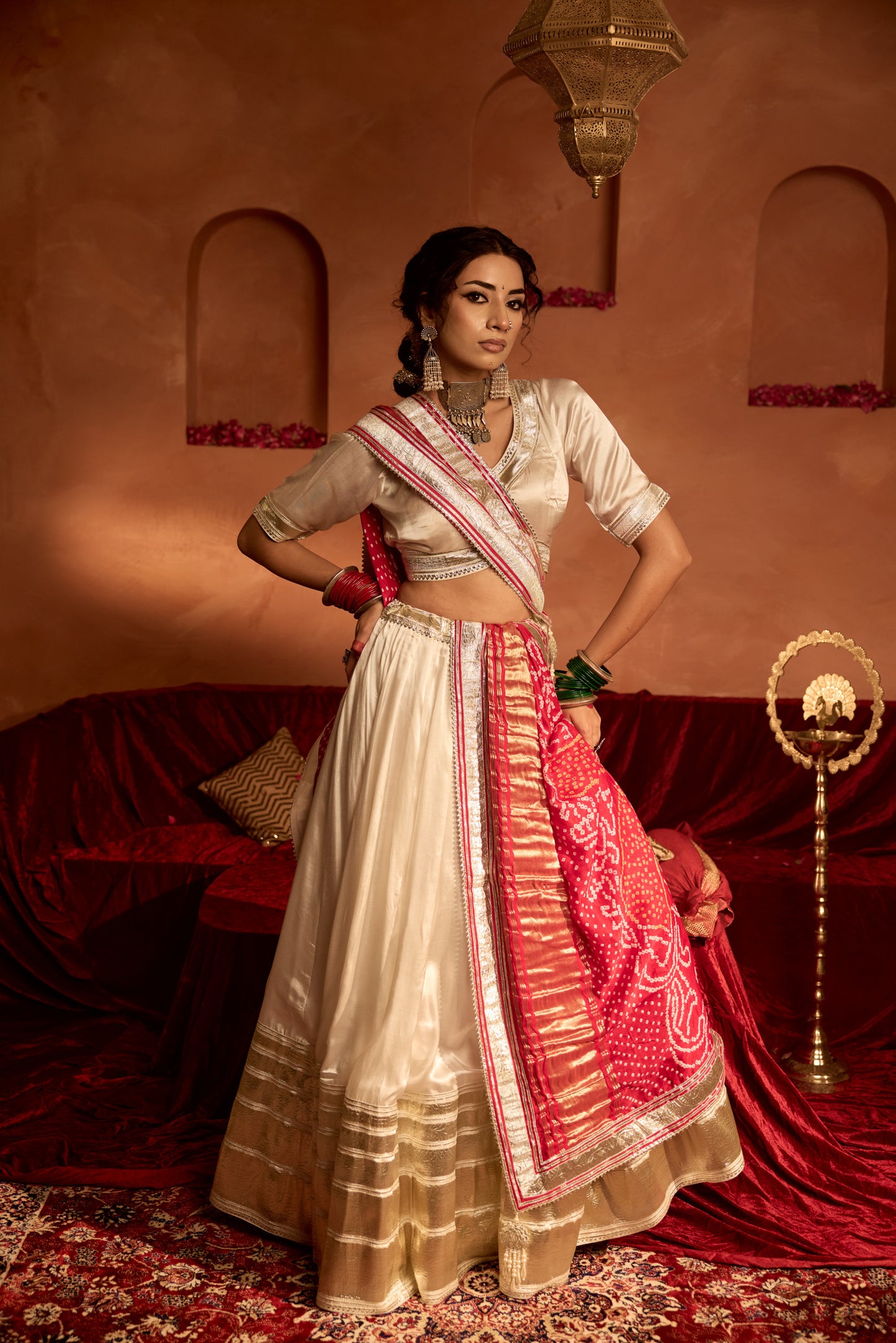 Flared Glow Lehenga