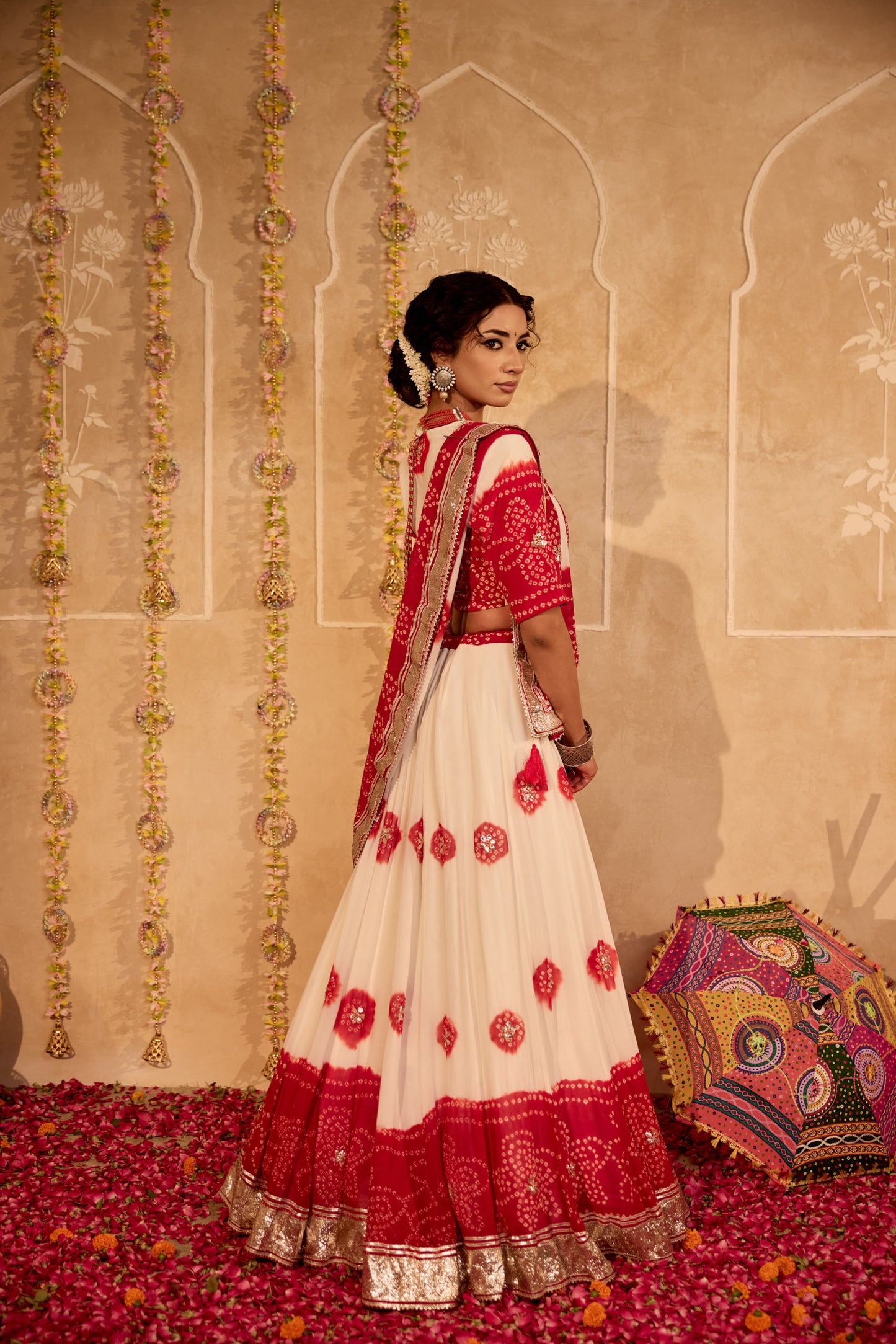 Bandhej Lehenga