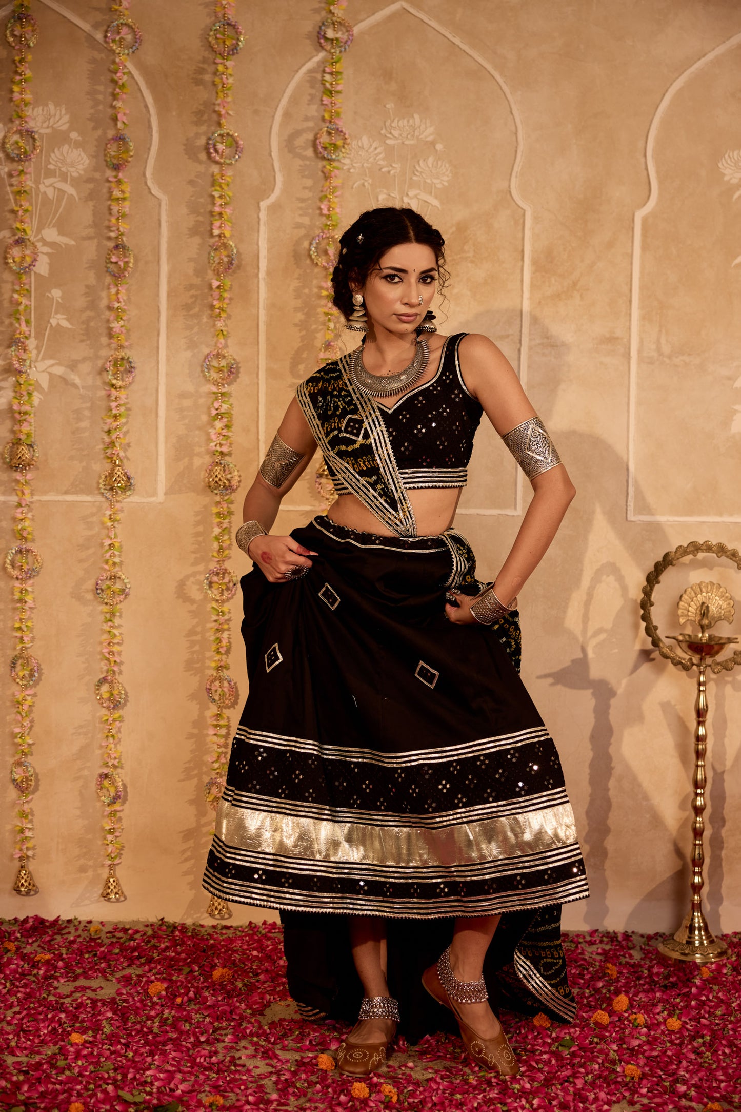 Zohra Mirror Lehenga