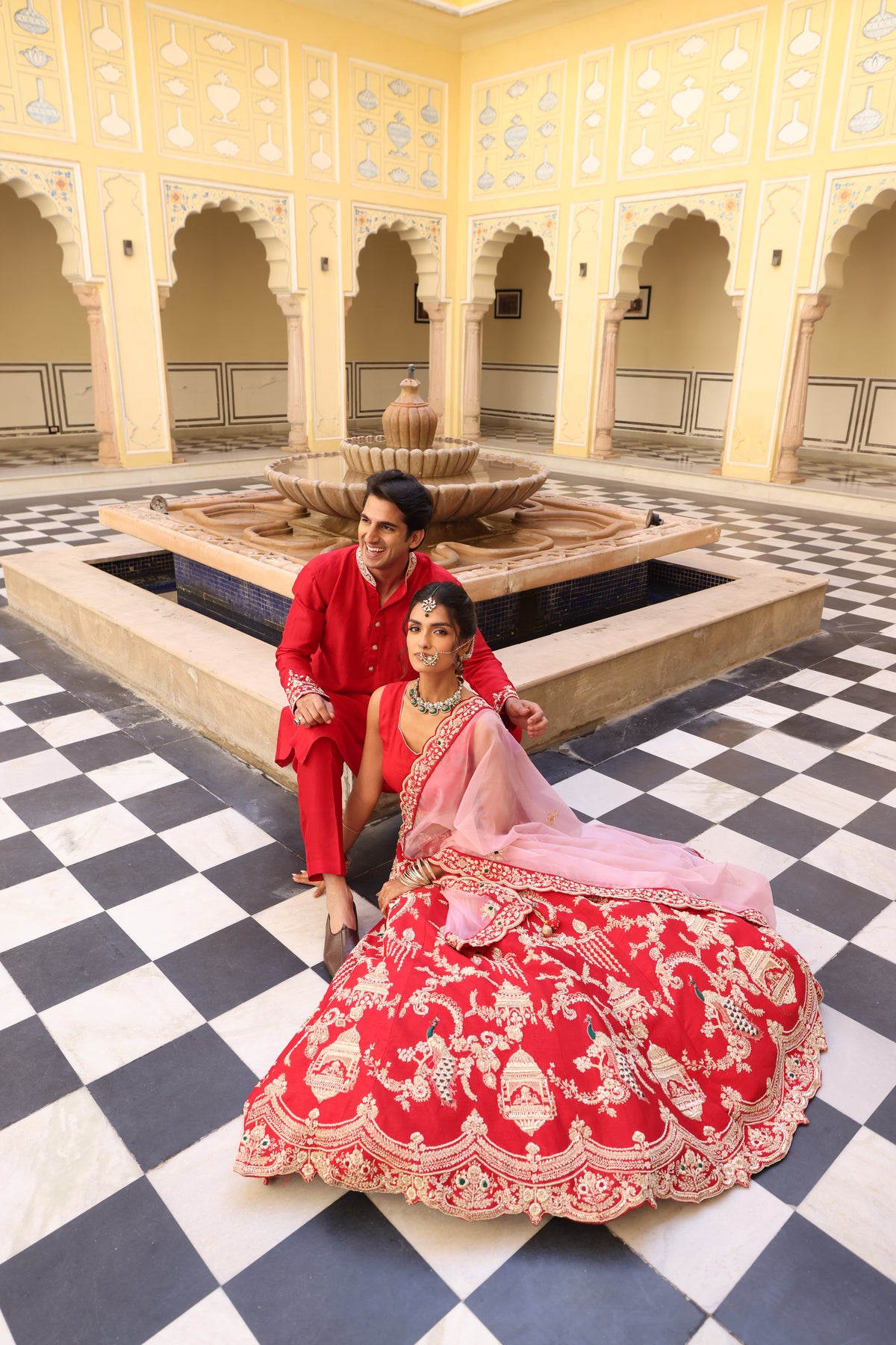Red Couple Outfits