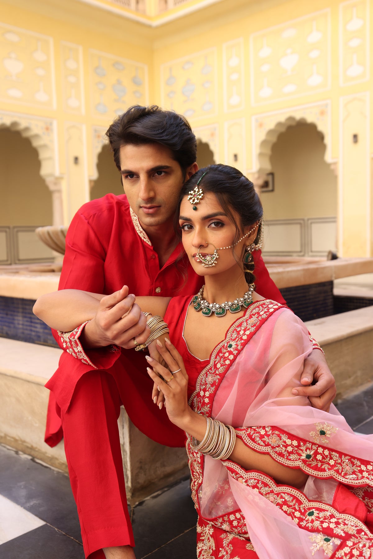 Red Couple Outfits