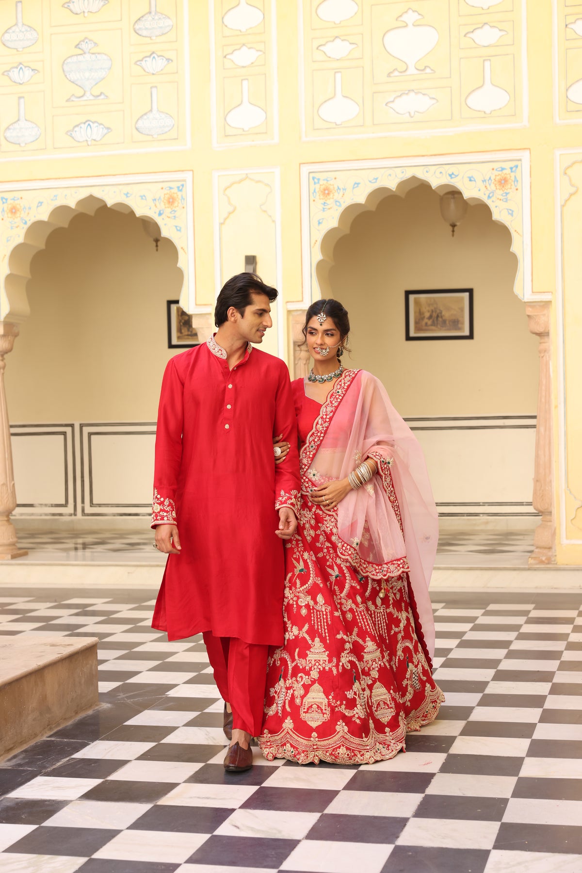 Red Couple Outfits