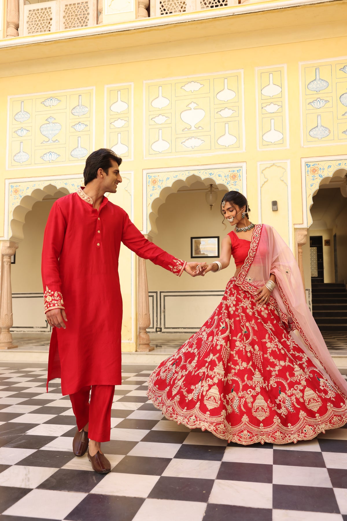 Red Couple Outfits